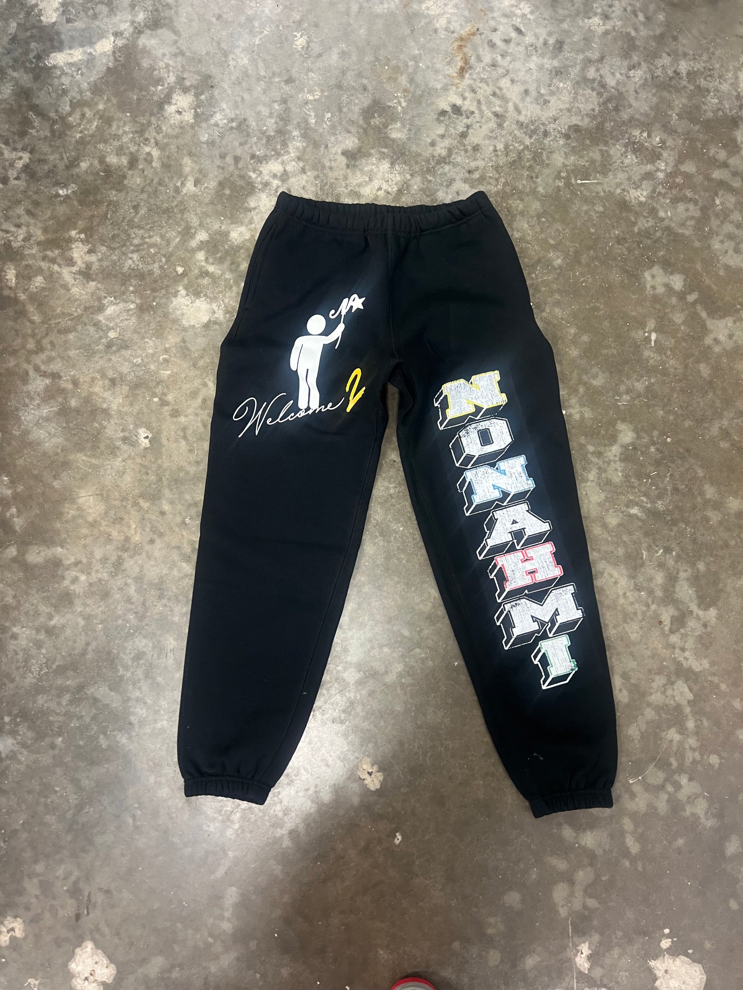 Nonahmi “Welcome 2 Nonahmi” 2.0 sweatpants in black