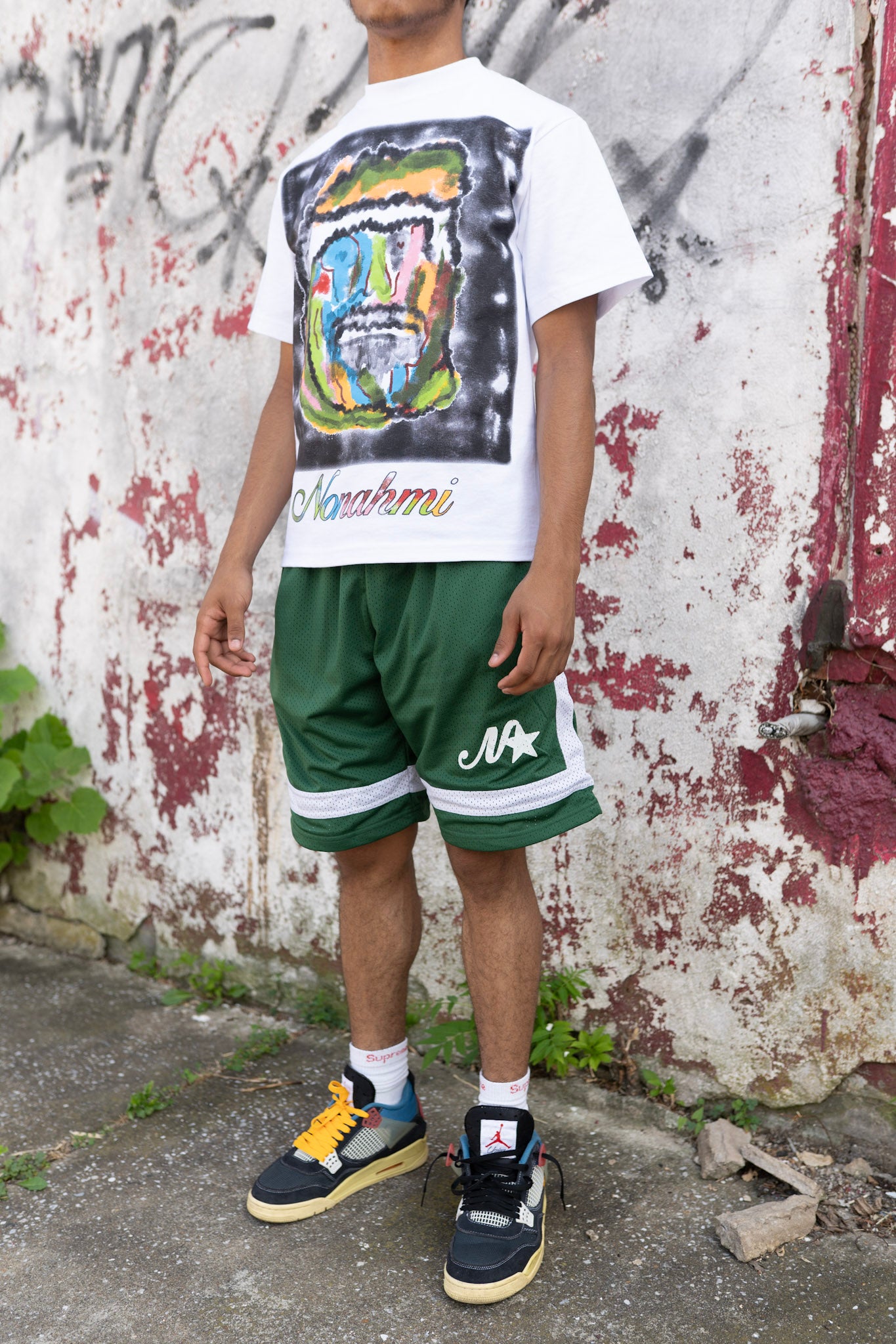 Nonahmi “Alternate Face Mask” Short Set