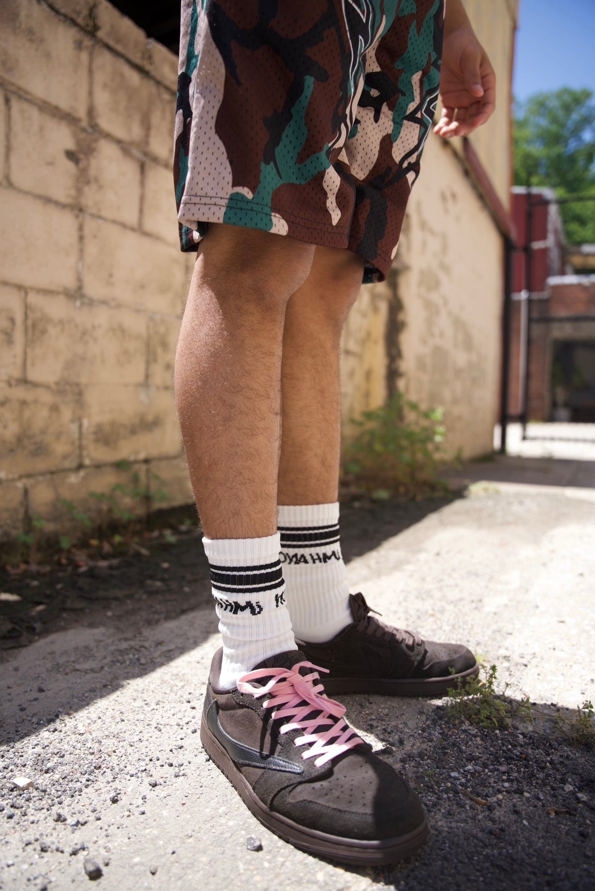 Nonahmi Camo short set