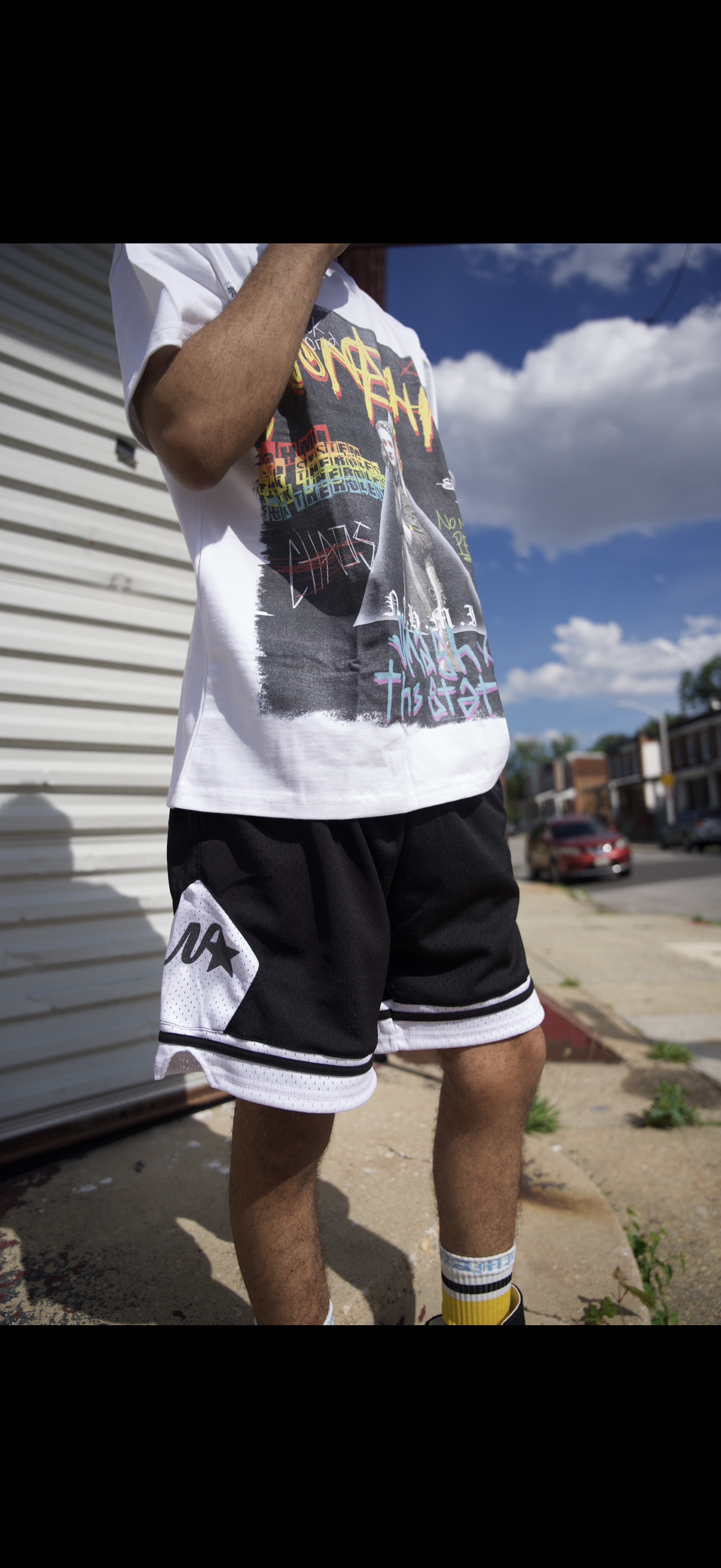 Nonahmi mesh shorts