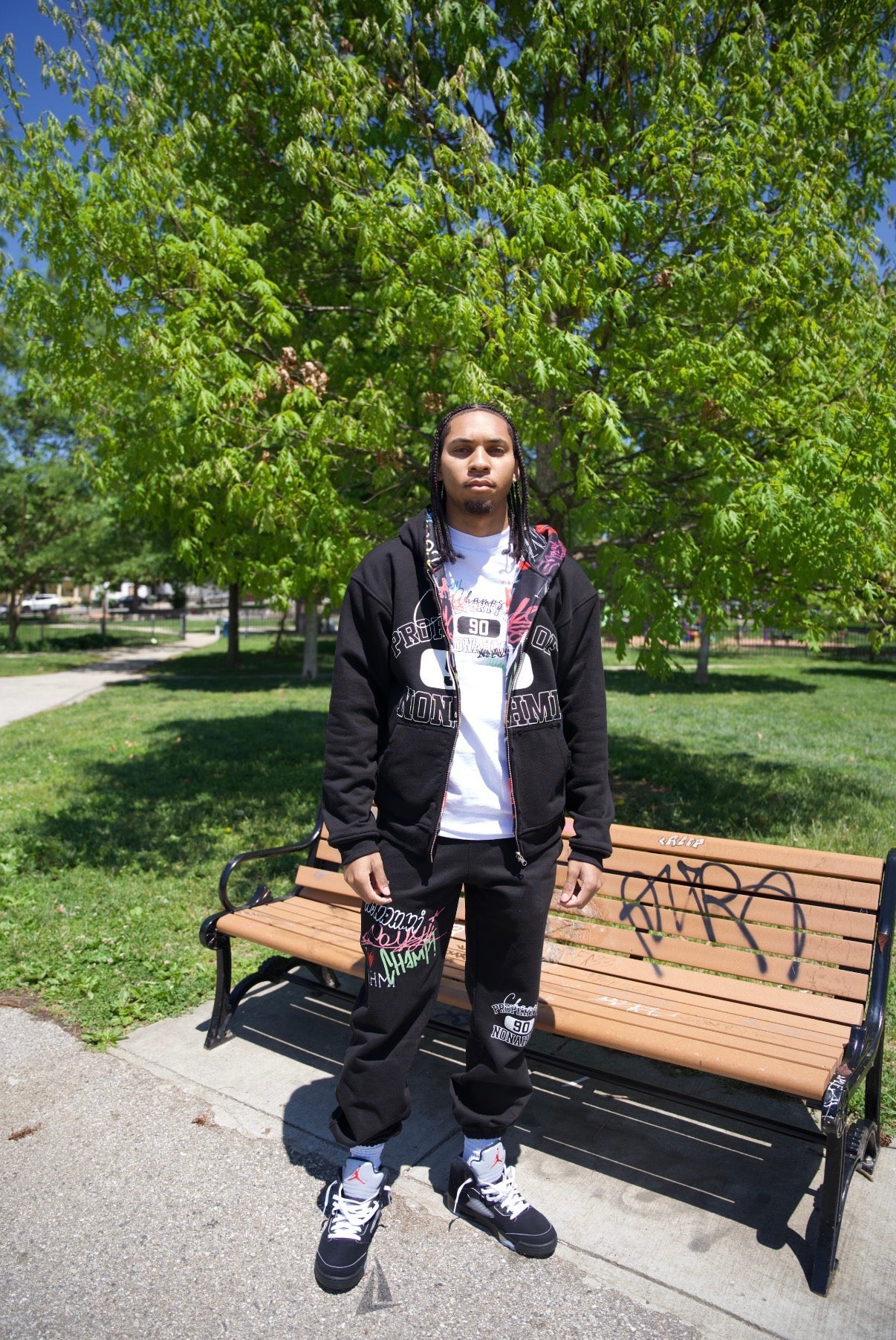 Property of Nonahmi reversible hoodie