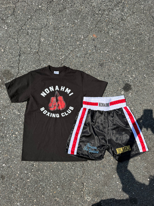 Nonahmi Boxing Club set in black