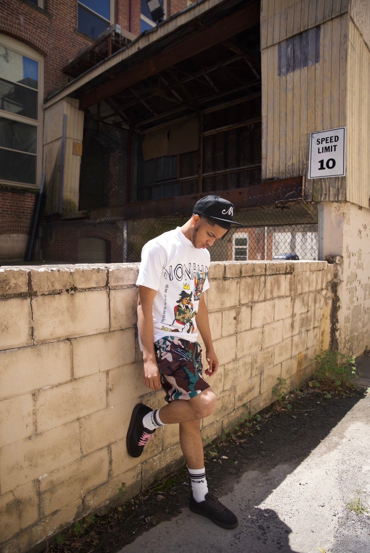 Nonahmi Camo short set