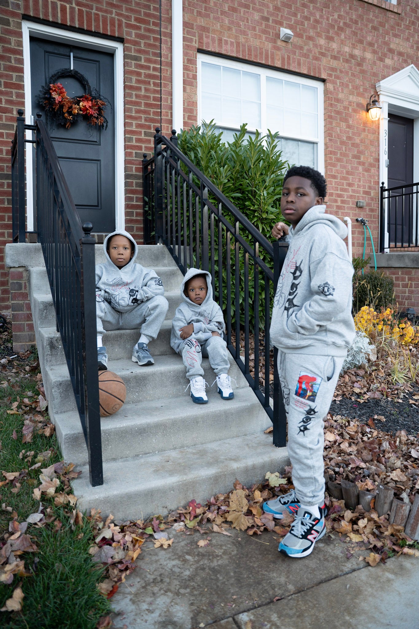 Nonahmi kids “eye for an eye” sweatsuit