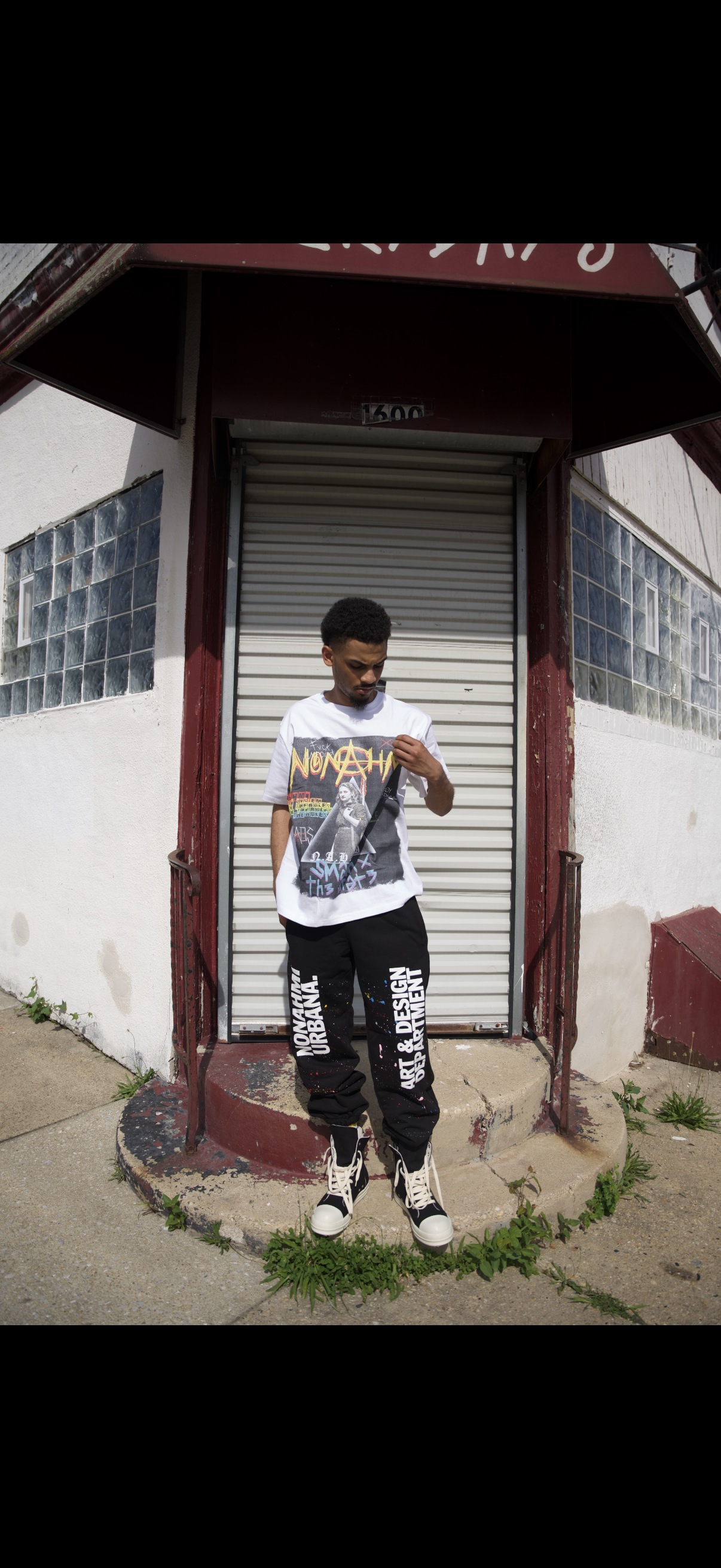 Nonahmi “Art & Design” sweatpants in black