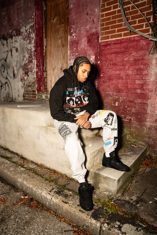 Nonahmi “ better days ahead” sweatpants