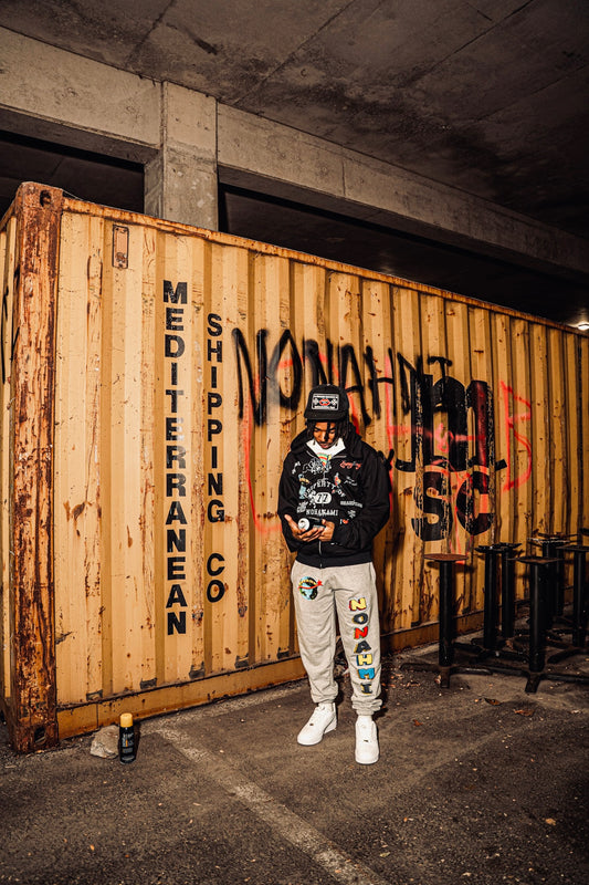 Nonahmi “Leave your mark” zip up hoodie