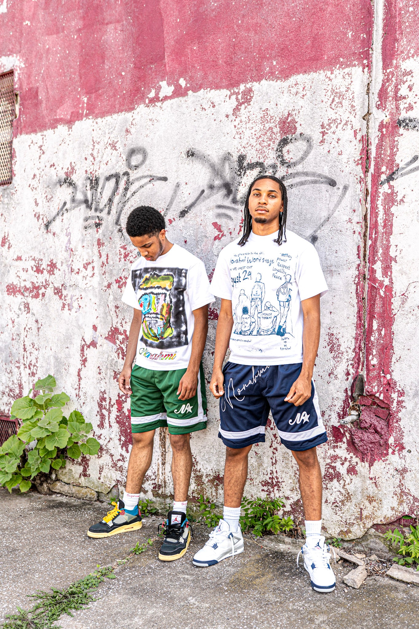 Nonahmi “Alternate Face Mask” Short Set