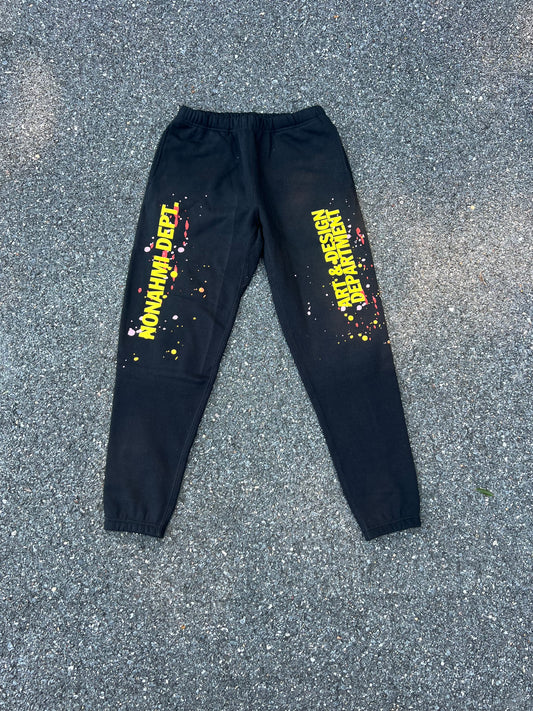 Nonahmi “Art&Design” Sweatpants in Black