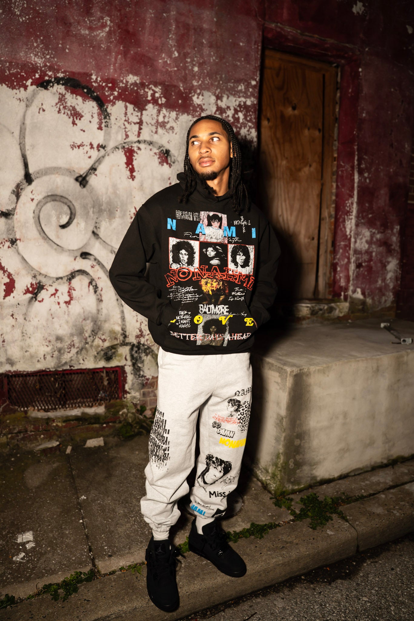 Nonahmi “ better days ahead” hoodie