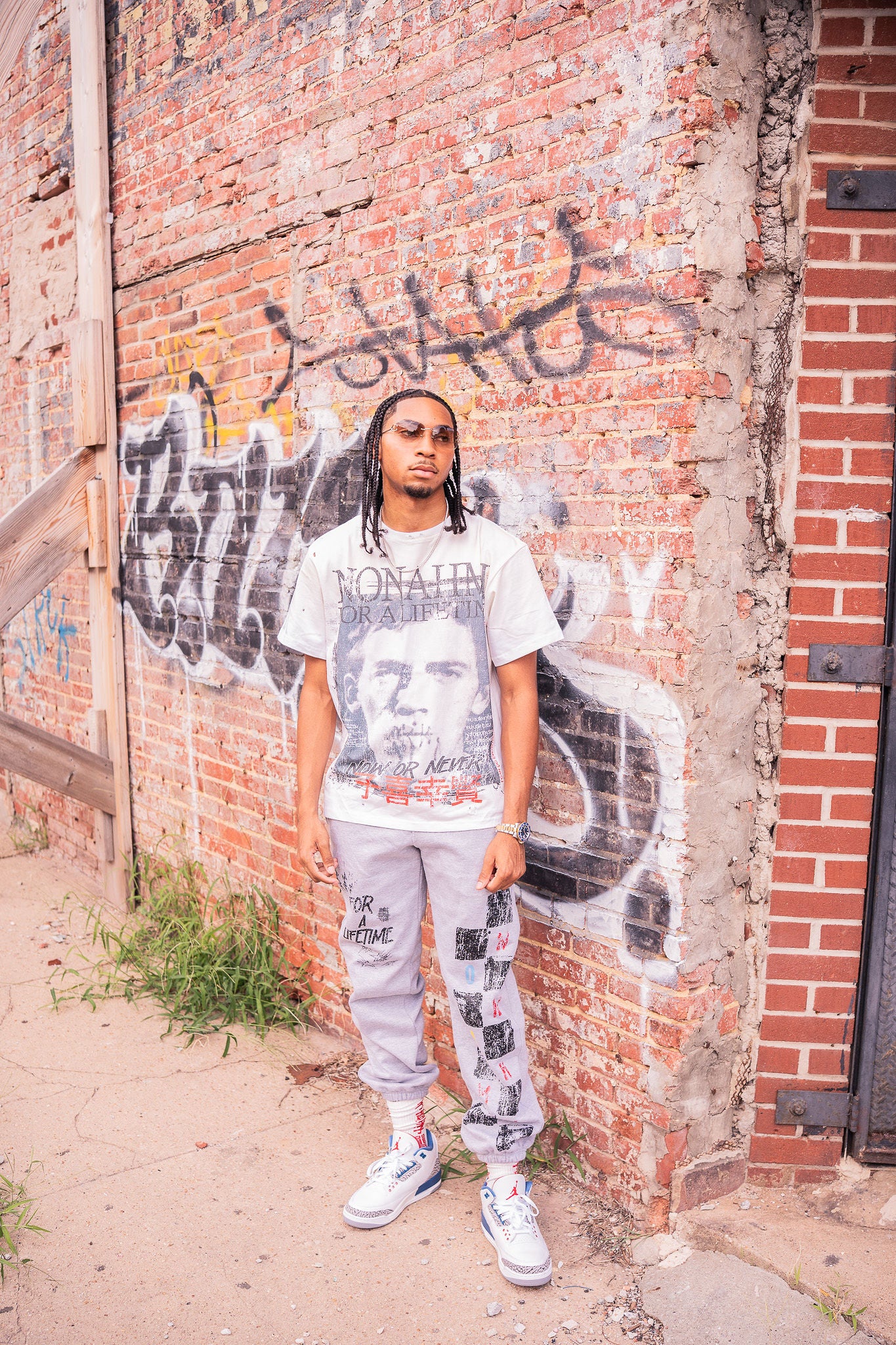 Nonahmi “Lifetime” shirt with socks