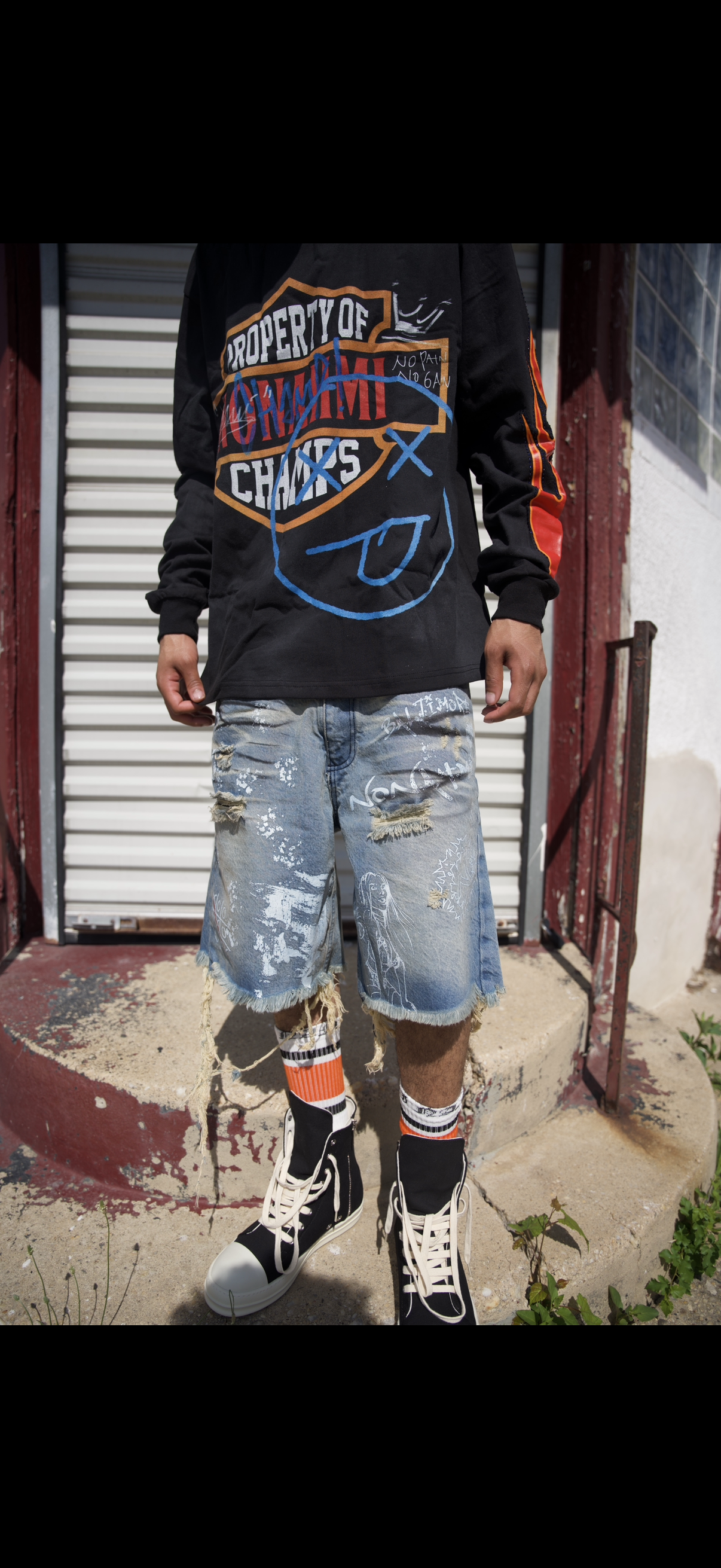 Nonahmi “Davidson” longsleeve with socks
