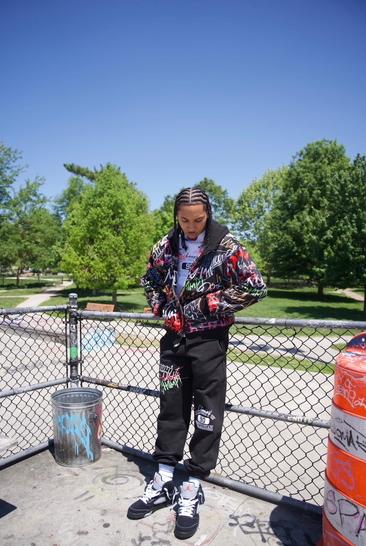 Property of Nonahmi reversible hoodie