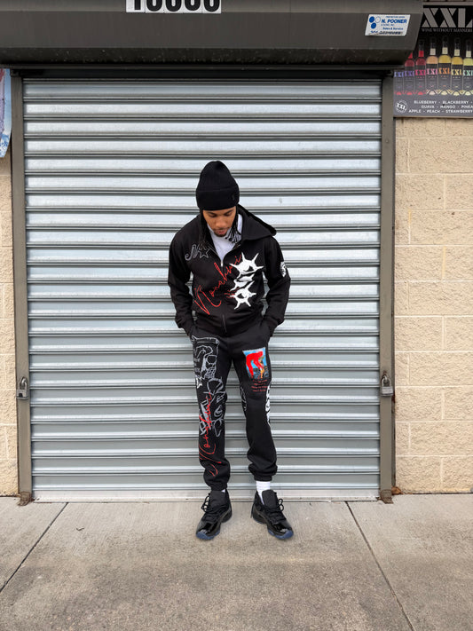 Nonahmi “ Eye For An Eye” hoodie in black