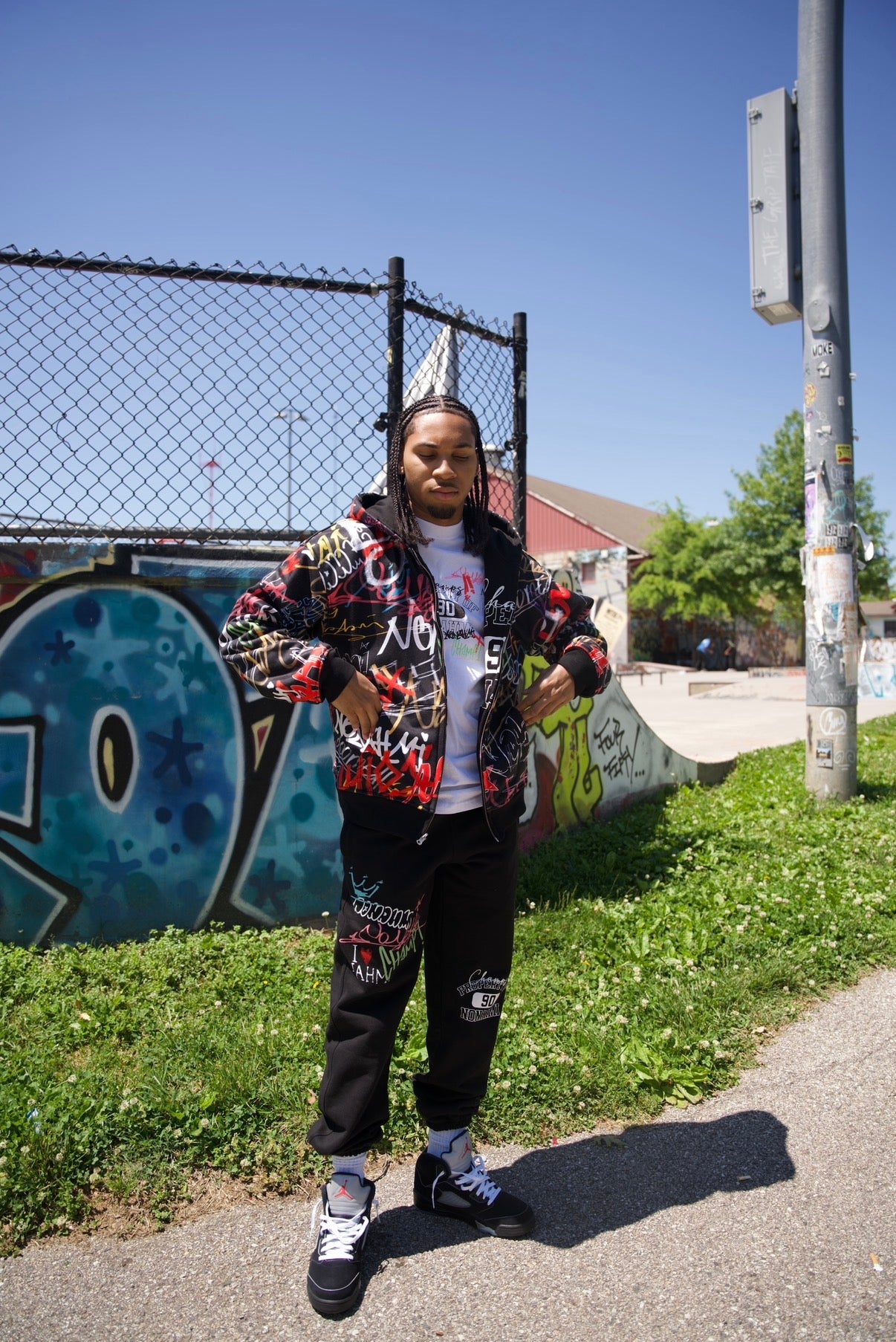 Property of Nonahmi reversible hoodie