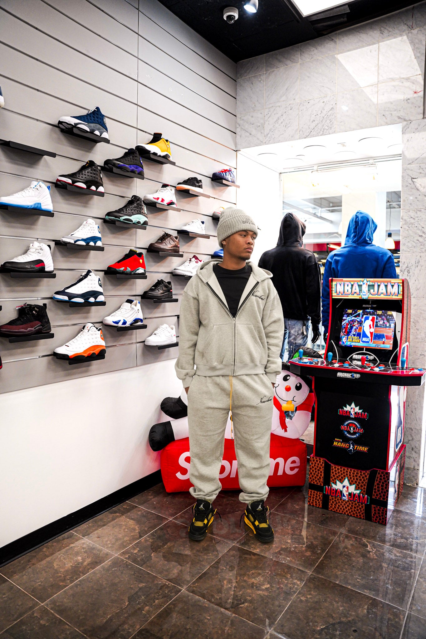 Essential Sweatsuit in Grey