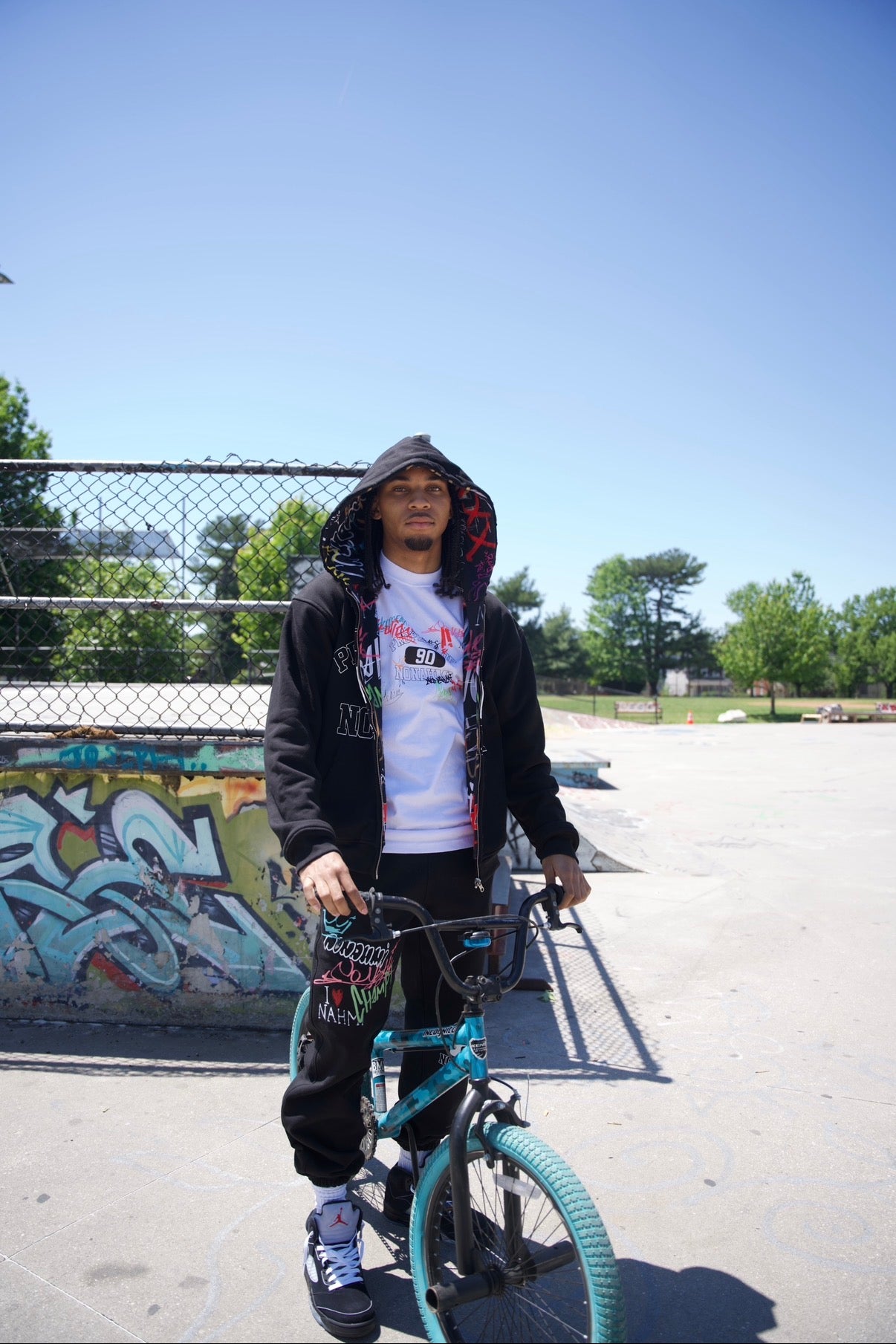 Property of Nonahmi reversible hoodie
