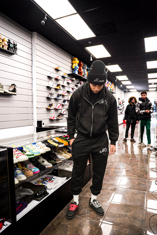 Logo Sweatsuits in black