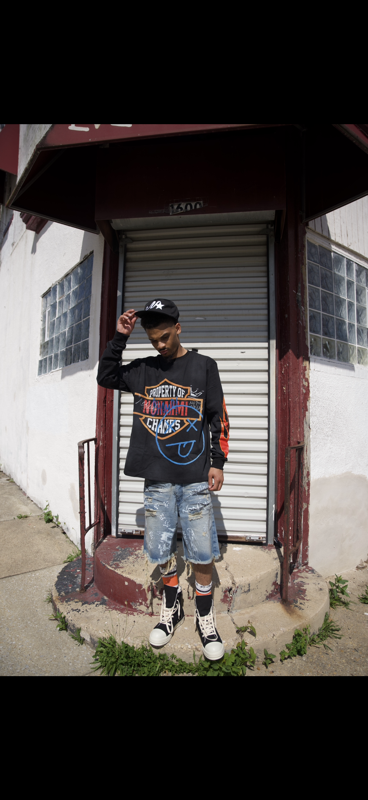 Nonahmi “Davidson” longsleeve with socks
