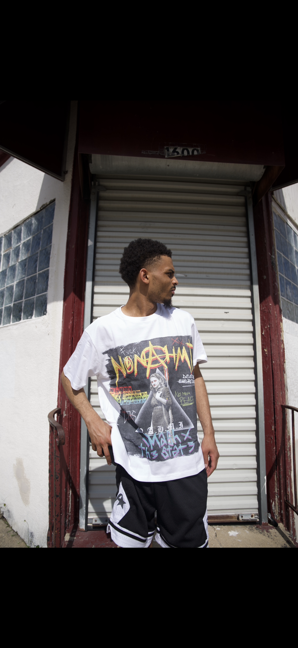 Nonahmi “Chaos” tee with socks
