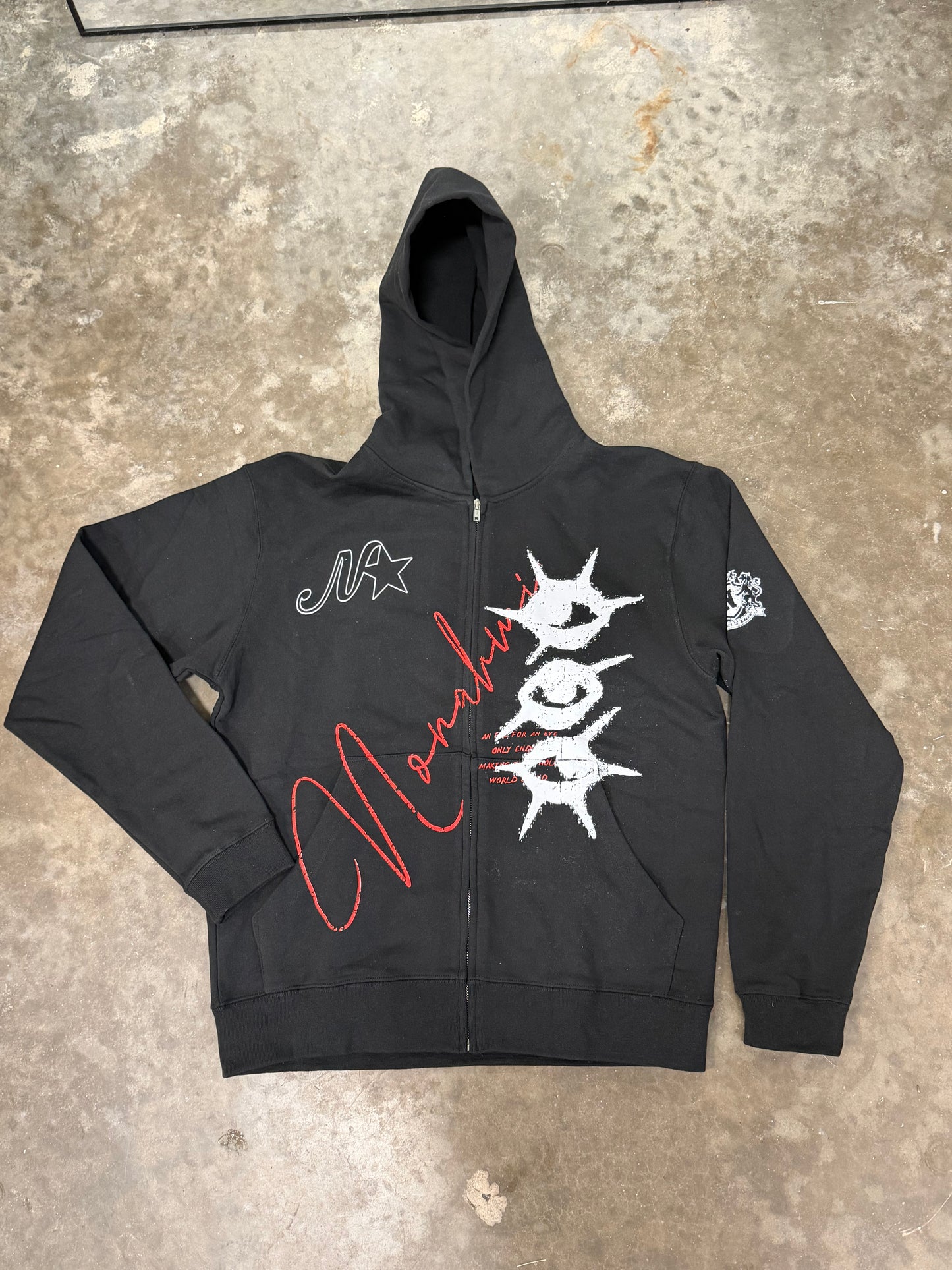 Nonahmi “ Eye For An Eye” hoodie in black